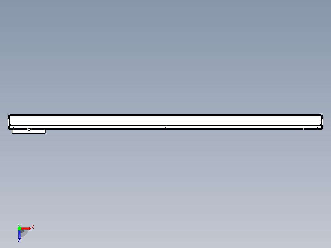 威洛博LC系列3d模型模组LC22H2Y-S1700俯视图
