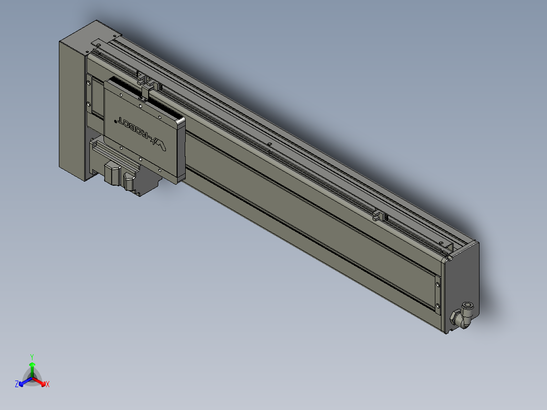 威洛博VC14-S500-BL-P40正等轴测图