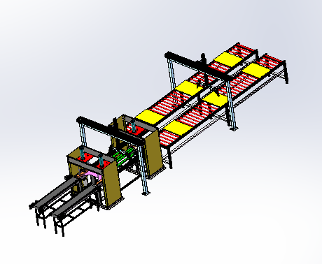 彩钢瓦自动折弯生产线