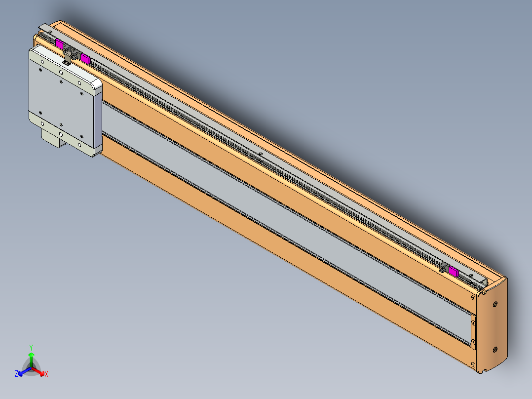 威洛博LC系列3d模型模组LC17E1Y-S900正等轴测图