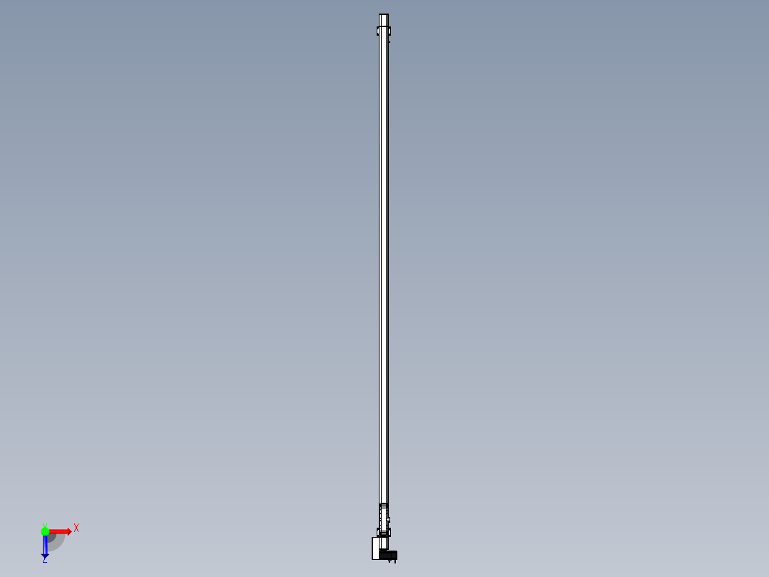 Toyo东佑达直线模组-M65-S-3300-L-M40-C4俯视图