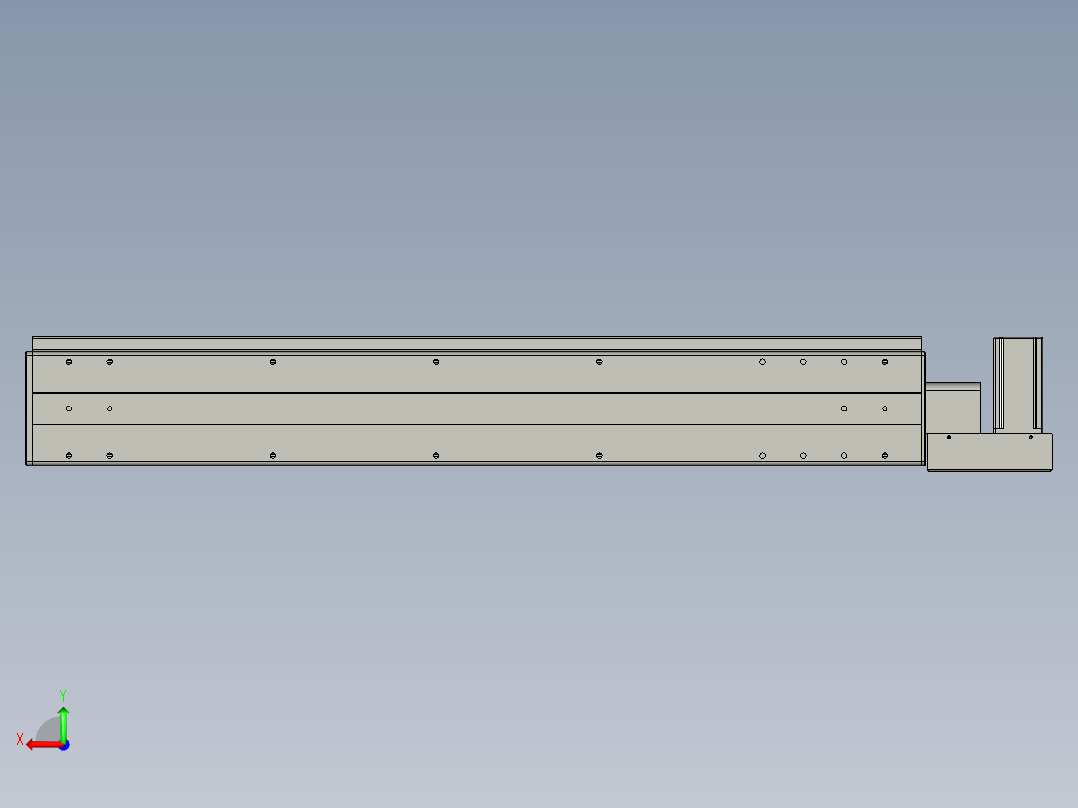 威洛博VBF14-S800-BL后视图