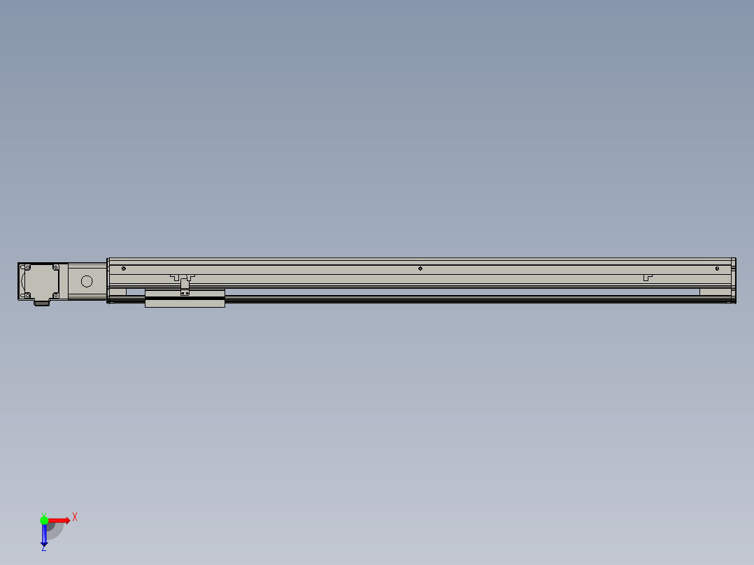 威洛博VBF14-S800-BL俯视图