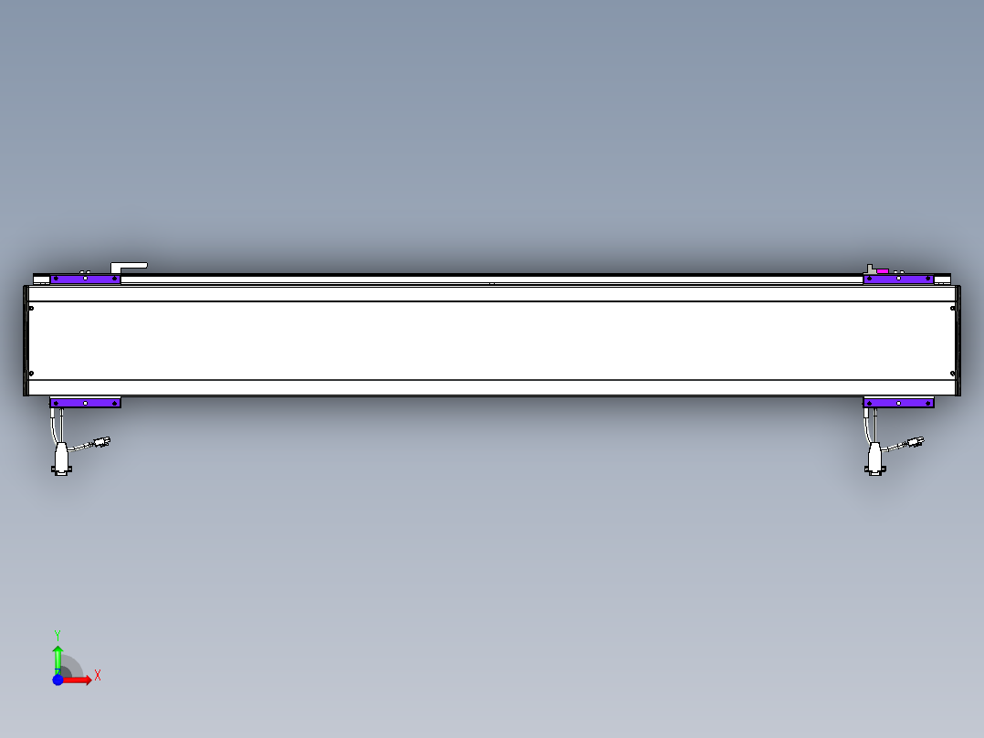 威洛博VL系列3d模型模组2VL17E1Y-S1100前视图