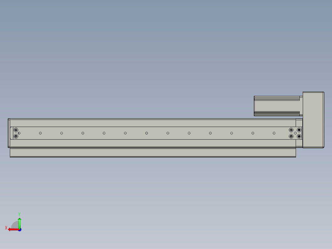 VF丝杆传动-一般环境VT5-L10-C-S400-BR-P10-D4后视图