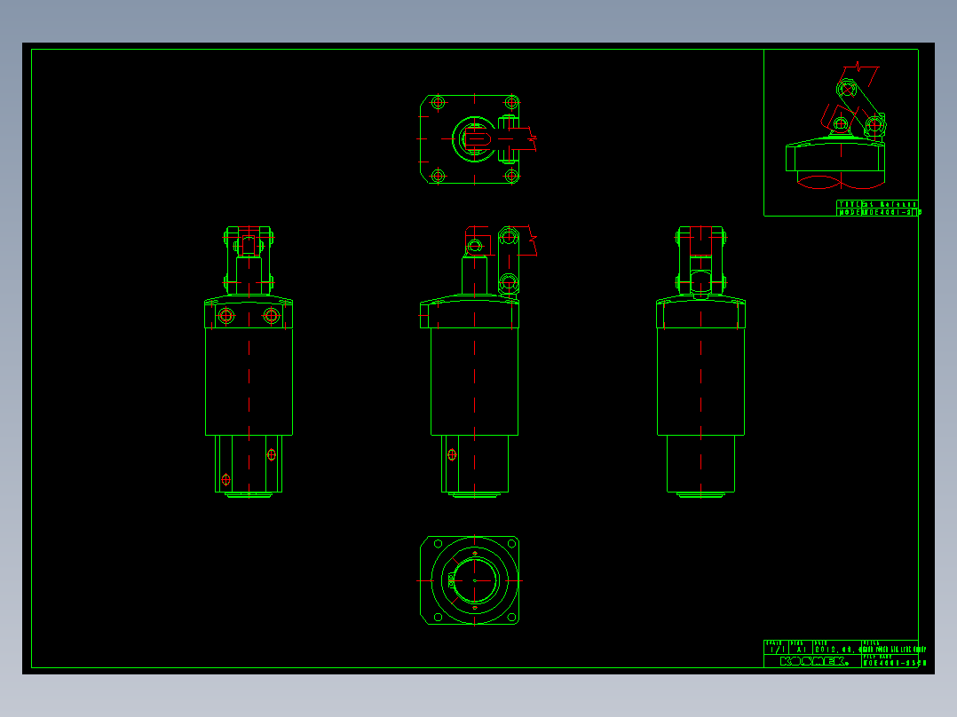 KOSMEKWCE4001-2SCN多系列多零件图纸模型多系列多零件图纸模型