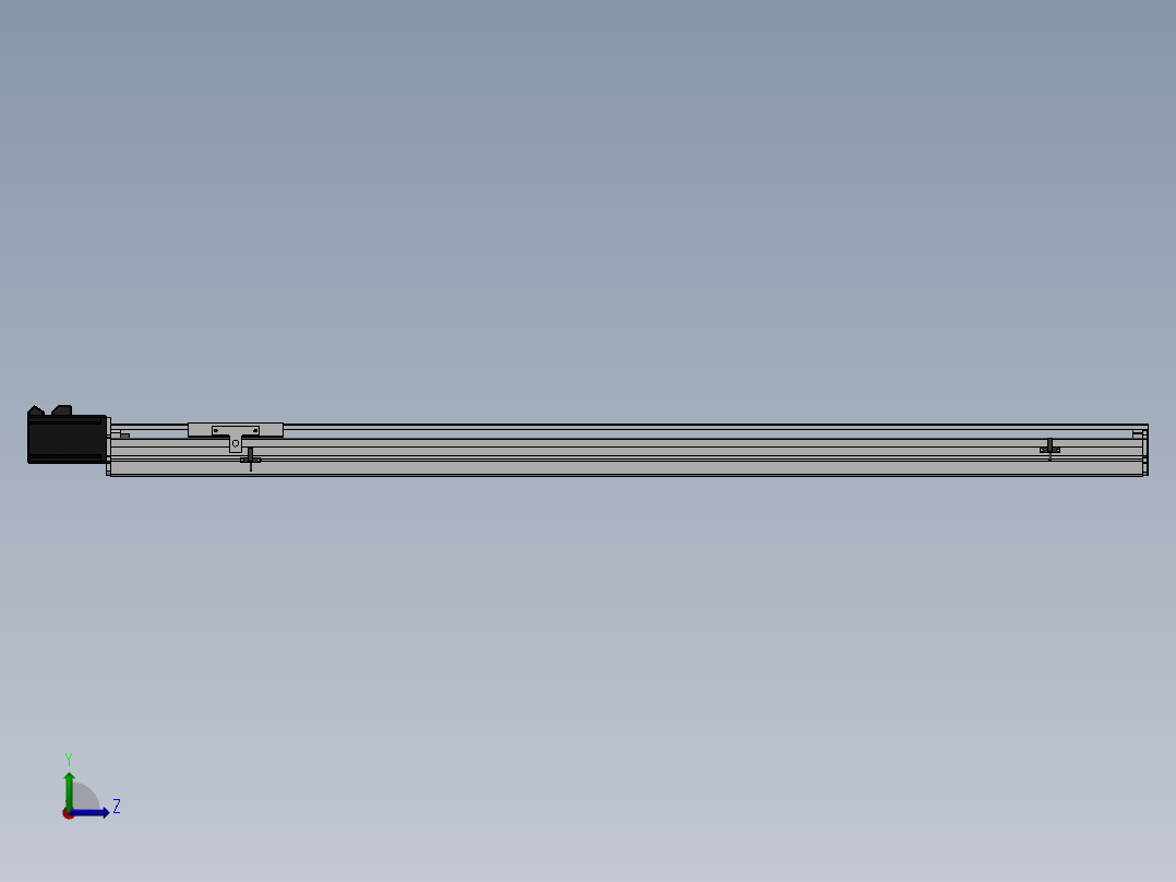 精密模组MY80D-T10-1050L-BC-P20B-C4-C左视图