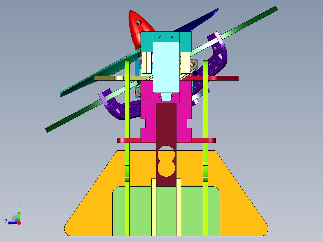 测试风扇旋转扭力分体式扭矩测试仪右视图