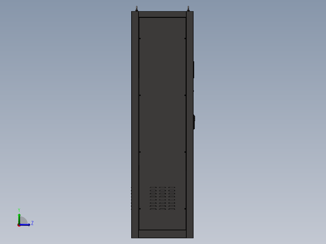 储能6进1出汇流柜sw19左视图