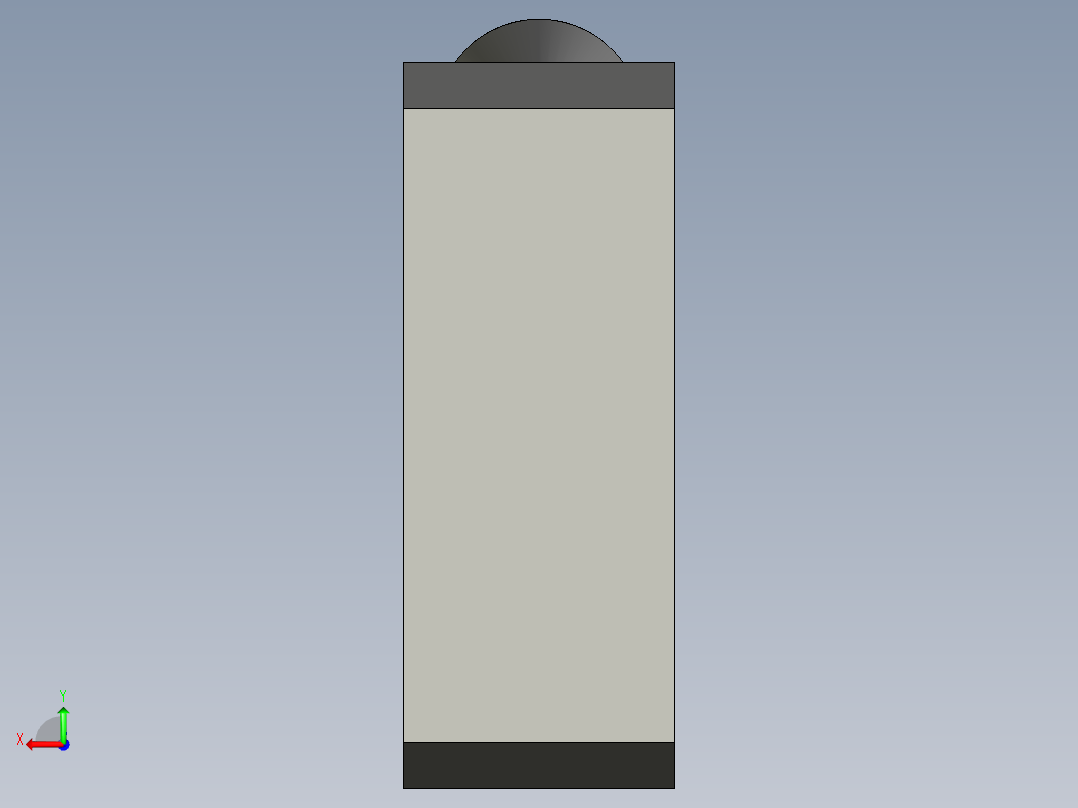 基恩士LB-11_kc图纸模型后视图