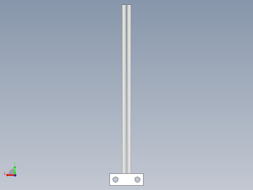 基恩士FU-42TZ_kc图纸模型后视图