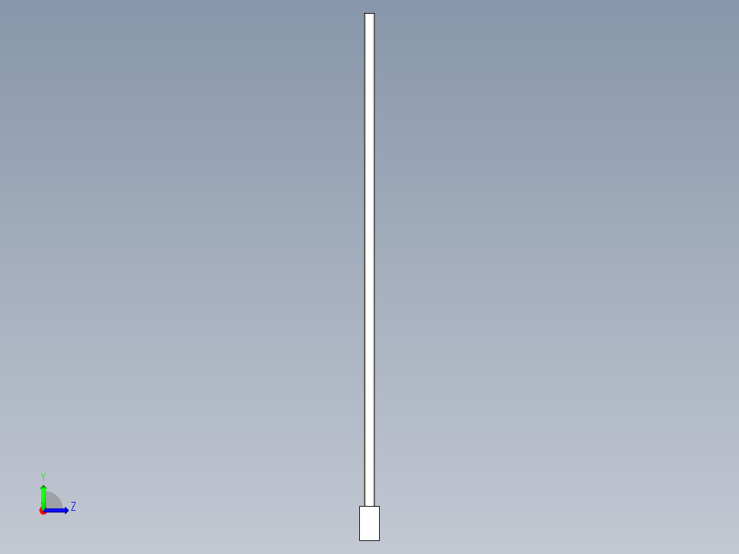 基恩士FU-42TZ_kc图纸模型左视图