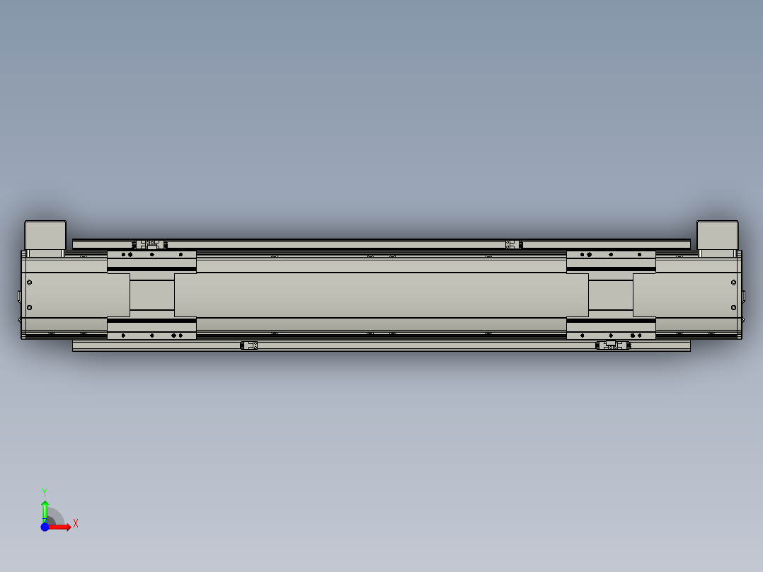 威洛博双电机滑台-VBF14S2-L50-S550-BD-P40-C6前视图