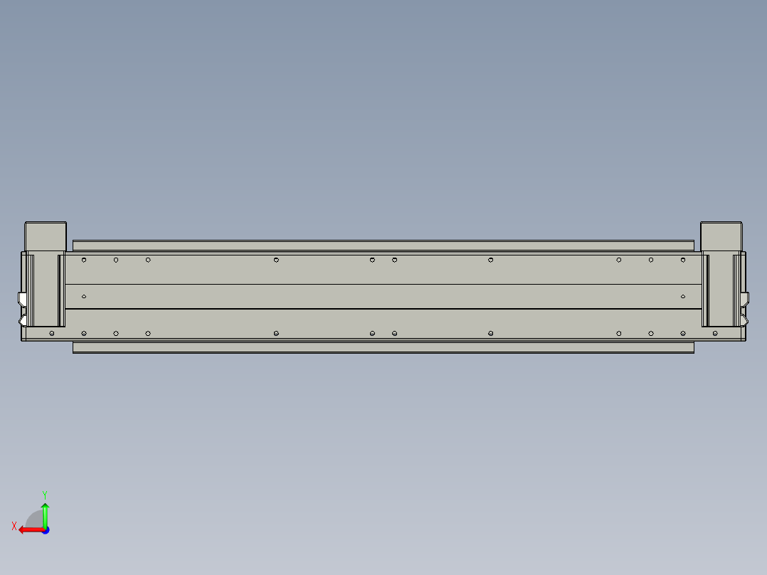 威洛博双电机滑台-VBF14S2-L50-S550-BD-P40-C6后视图