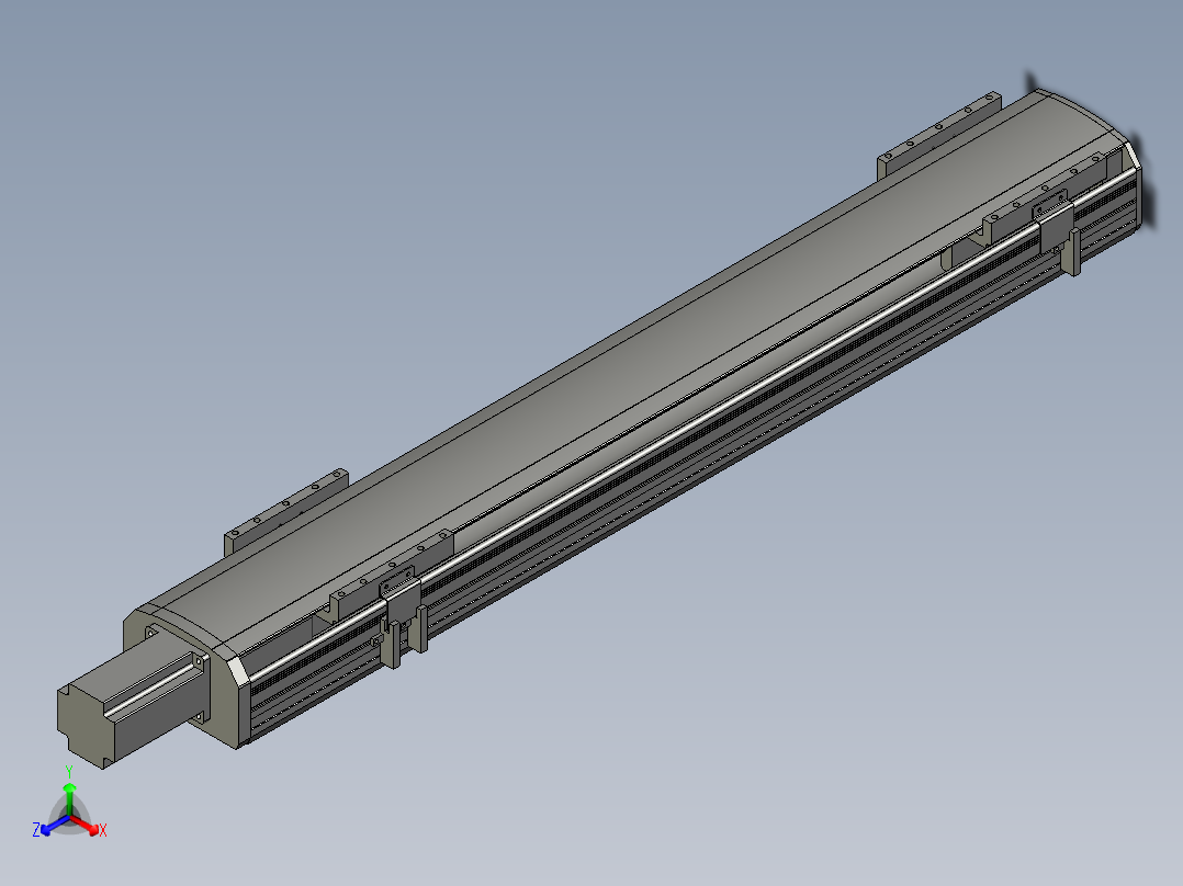 直线模组WG-LHA12-S650-M设计图纸