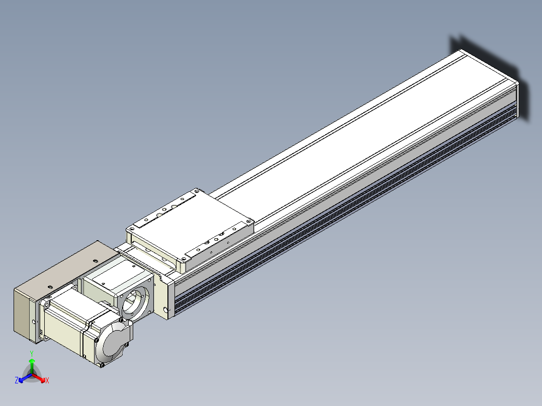 同步带全封闭直线模组TPA-HCB-105D-90-L400-ML-C-P20-N3