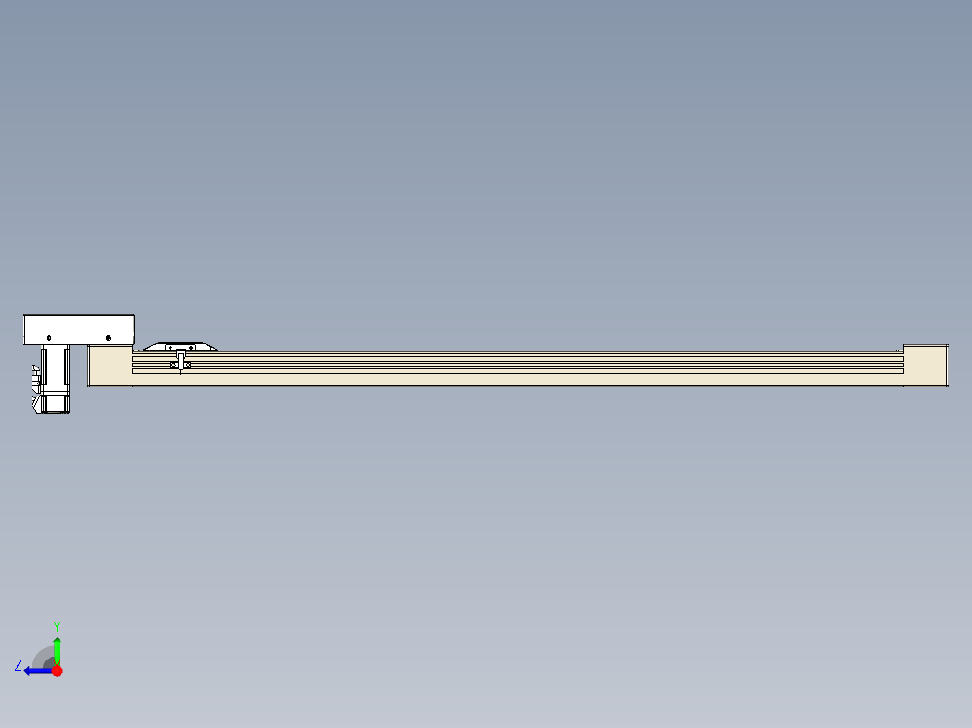 同步带全封闭直线模组TPA-HCB-65S-90-L900-M-C-P10-N3右视图