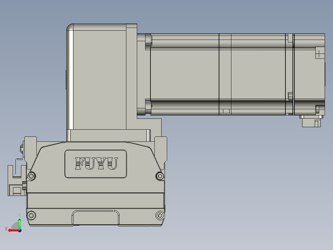 模组FTB10-RU-3000后视图