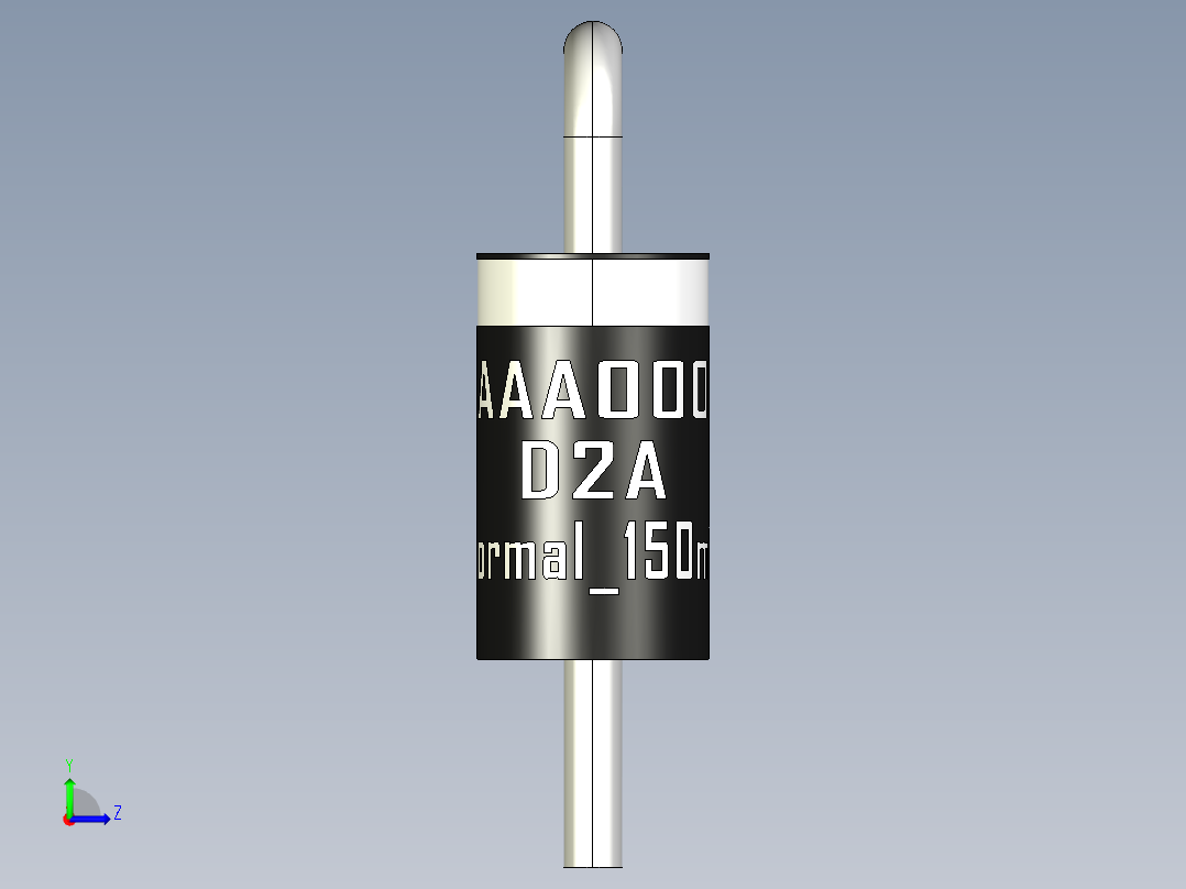 轴向二极管-D2A_Normal_150mil_rev1.0.rar左视图