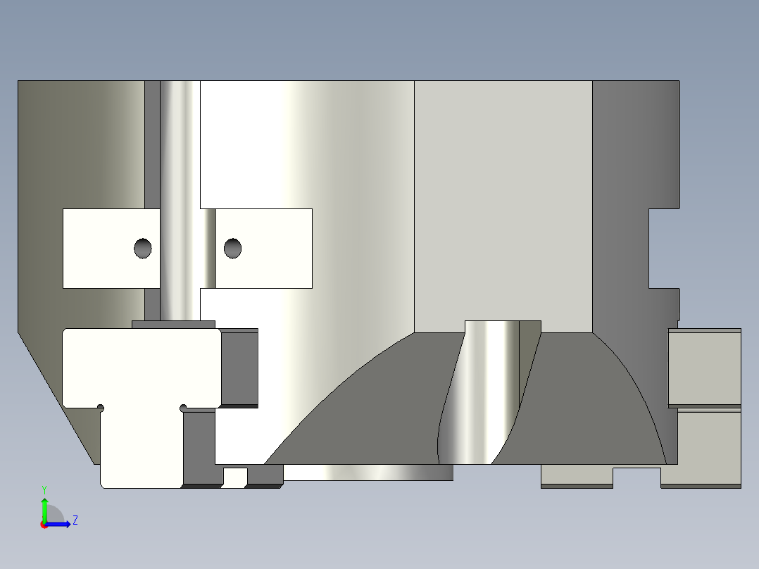普通气爪PH14-60S左视图