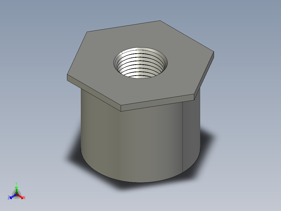 船舶管路系统SeaCor_ReducerBushing_FPTxSPIG_37J138209_1.5in x 0.5in