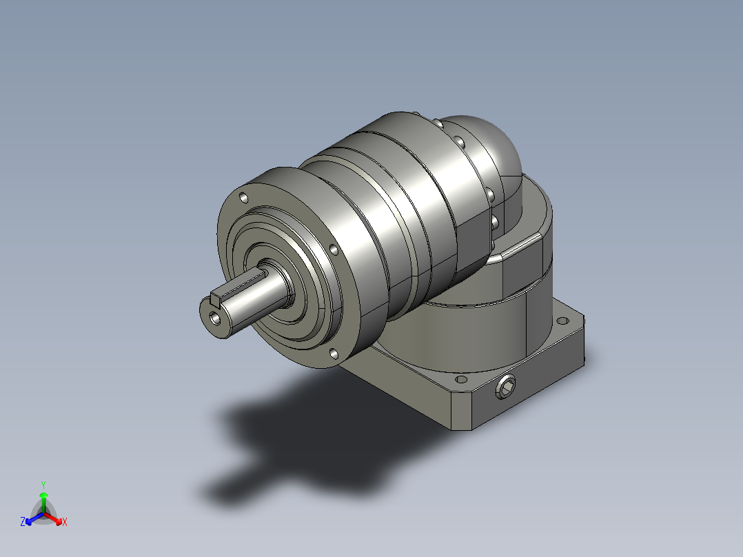 多摩川行星减速机TLR-070-L1-14BK14（45度）