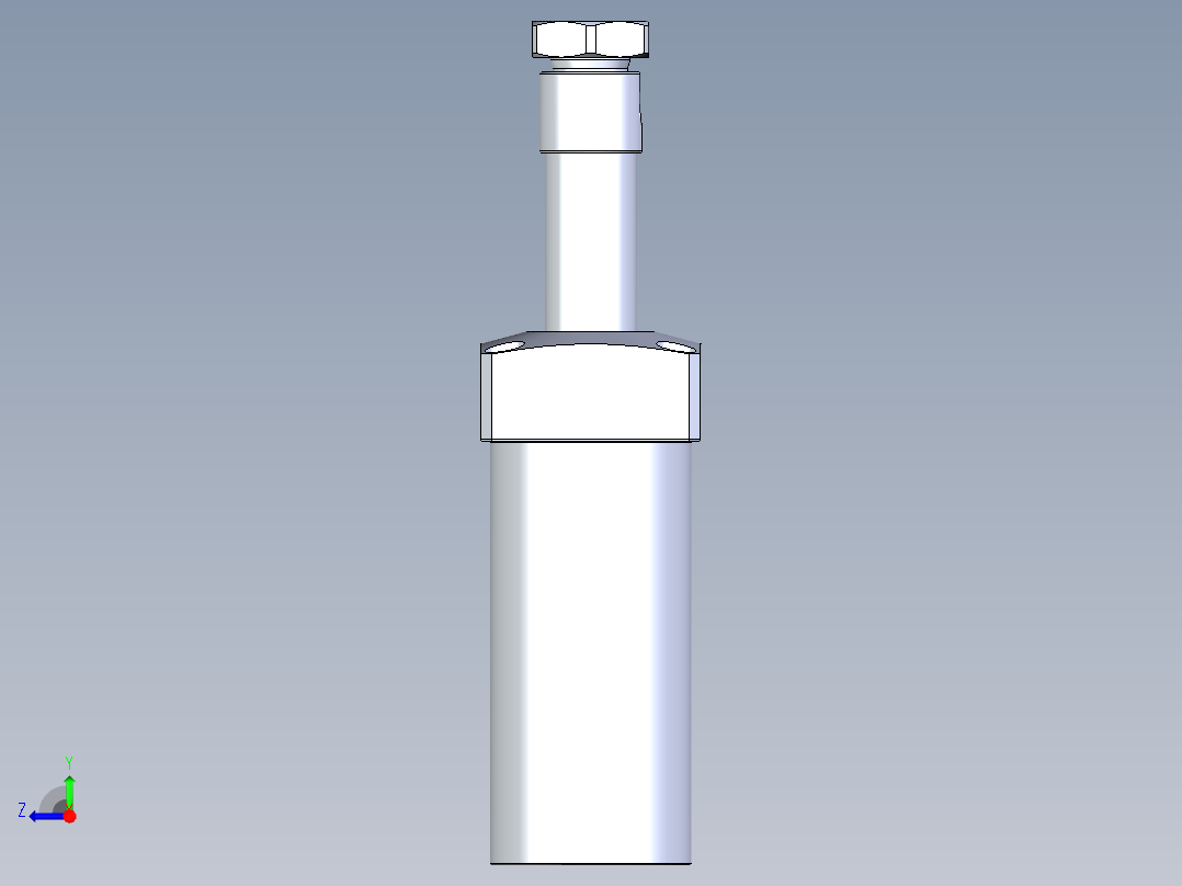 KOSMEKLHA0550-CL-Q35多系列多零件图纸模型右视图
