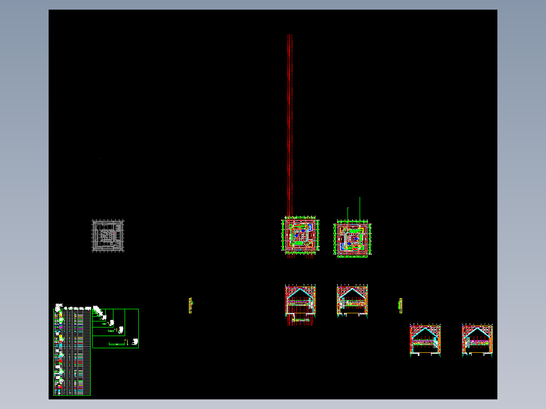 13、北京银泰柏悦酒店施工图纸