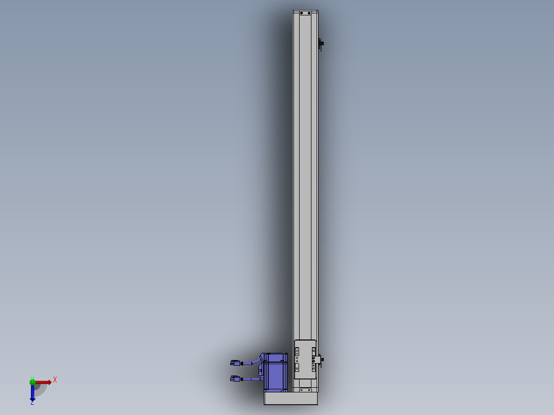 精密模组MY60-T10-800L-BR-P20B-C4-C俯视图