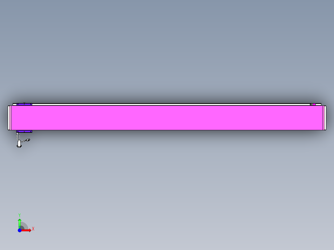 威洛博VL系列直线电机模组-VL17E1-S2000前视图
