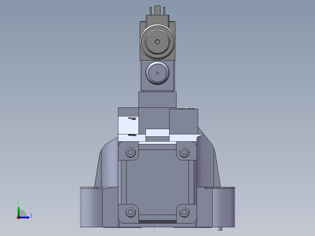力士乐液压阀-H-4WEH32G6X左视图