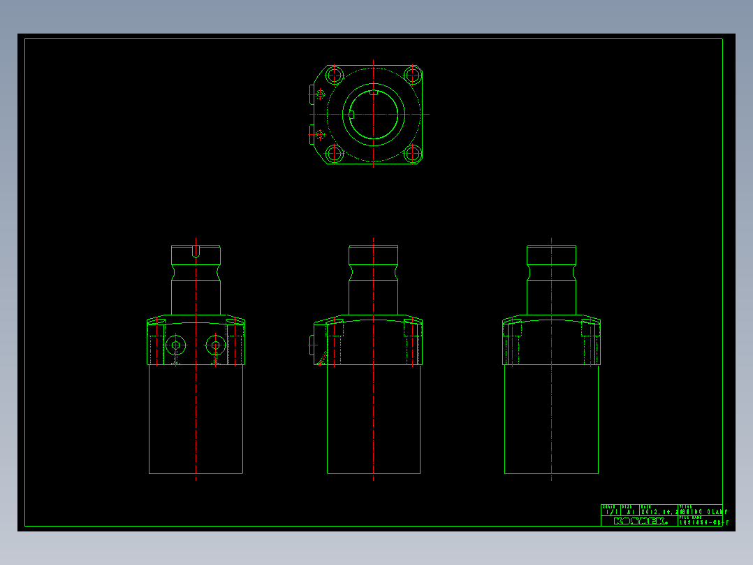 LHS1050-CR-F多系列多零件图纸模型