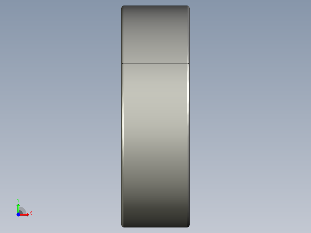 深沟球轴承629前视图