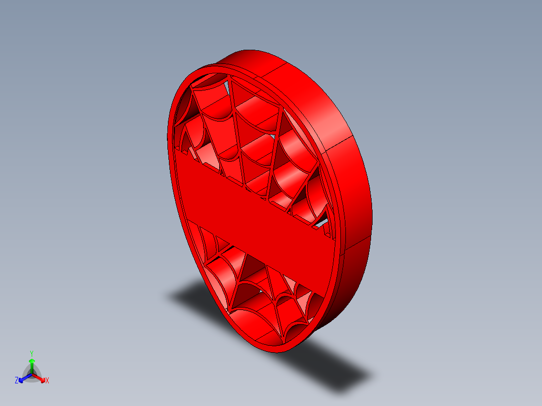 蜘蛛侠饼干切割器正等轴测图