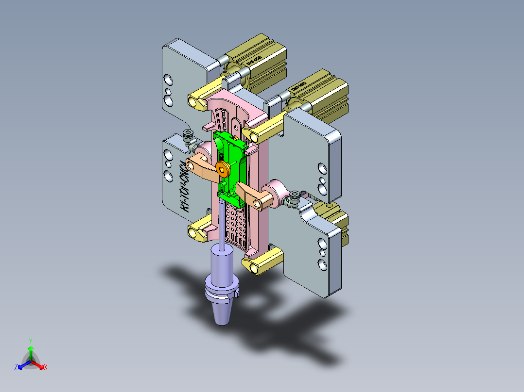 R1-TOP-CNC4-1202正等轴测图