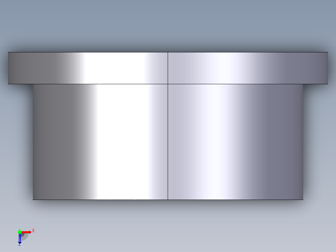 20QLV 用溶剂焊接插座锯齿面短，使用存根QLV、平垫片QHv X Y（QHv QHv Y只有当耦合的ISO DIN”ODV ODB法兰”）俯视图