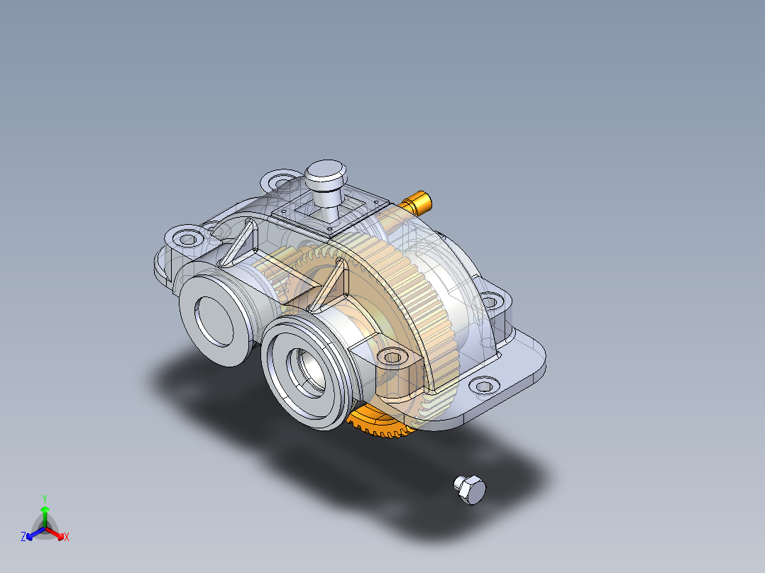 <span style='color: red'>3D</span>减速机-Catia