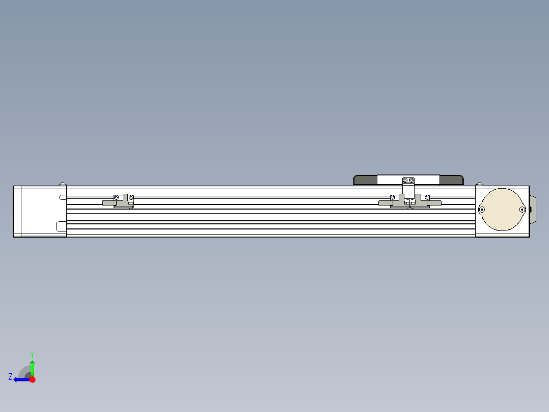 同步带滑台-欧规BC6-L120-S350-L-P40-D3右视图