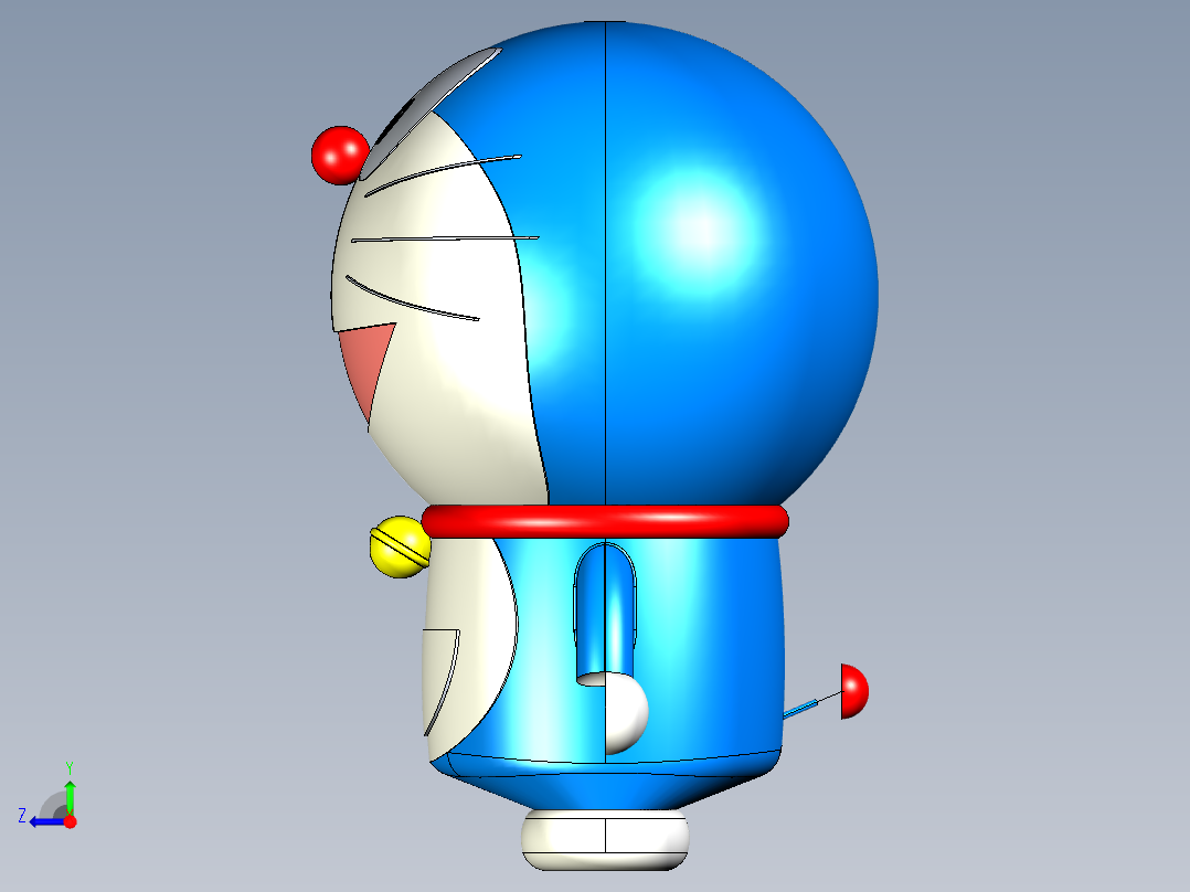多啦A梦2右视图