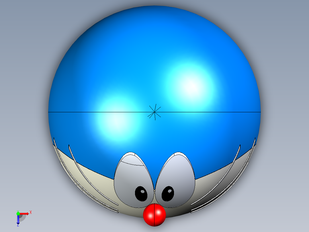 多啦A梦2俯视图