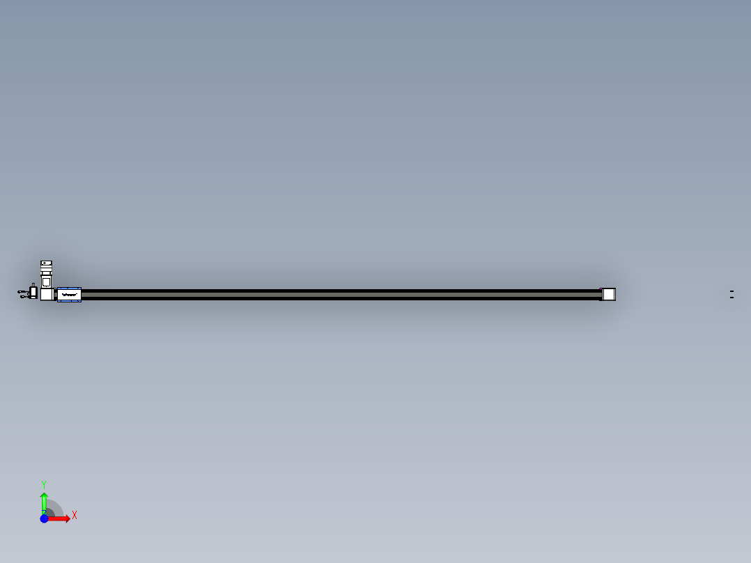 威洛博LB.GB同步带传动--欧规系列GB8-L192-S3950-BR-P75-K前视图