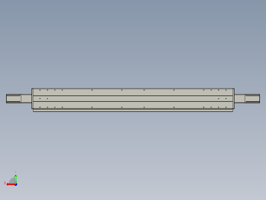 威洛博双电机滑台-VC14D2-S400-BC-P40-C6后视图