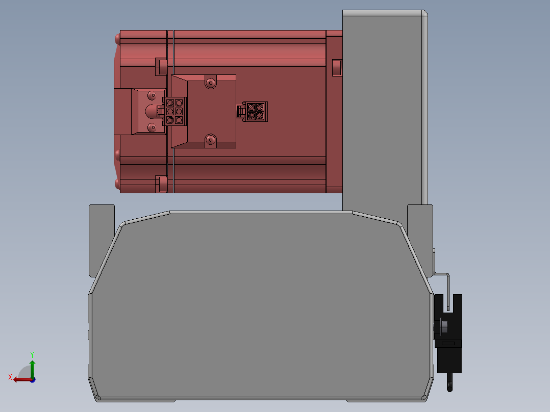 精密模组MT170-L125-400-LU-M75-C4后视图