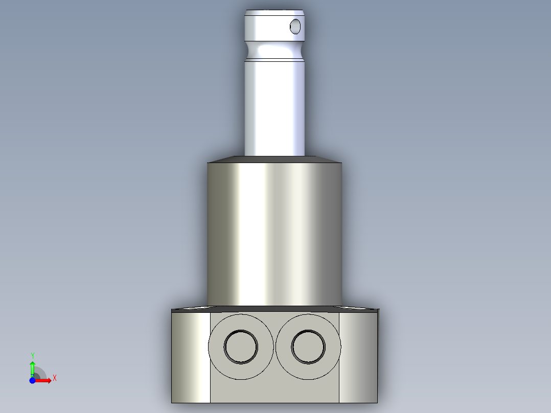 KOSMEKTLB0601-2JL多系列多零件图纸模型前视图