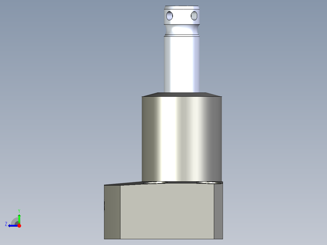 KOSMEKTLB0601-2JL多系列多零件图纸模型右视图