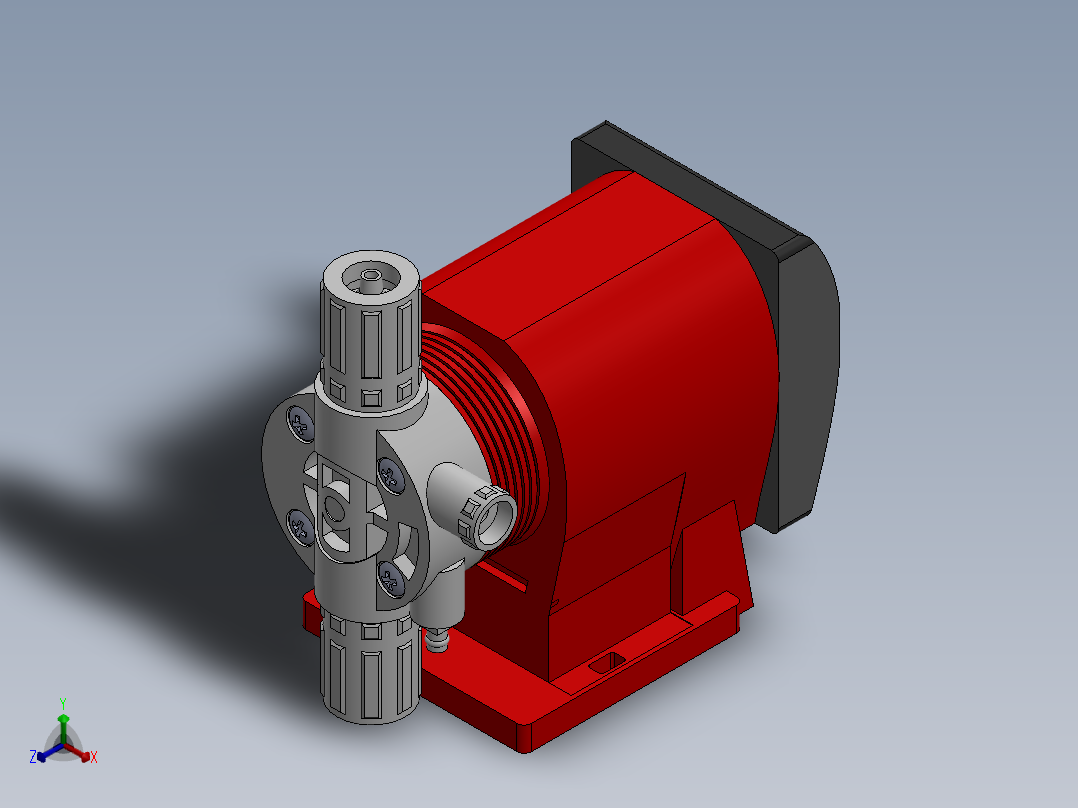 solidworks <span style='color: red'>计量泵</span>