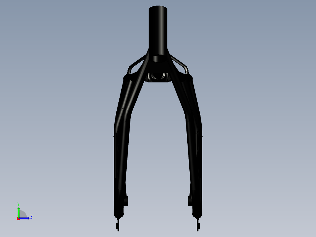 Honda CB75本田车架左视图