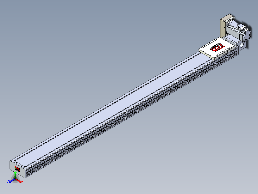 同步带全封闭直线模组TPA-HCB-110D-90-L1300-RU-Y-P40-N3