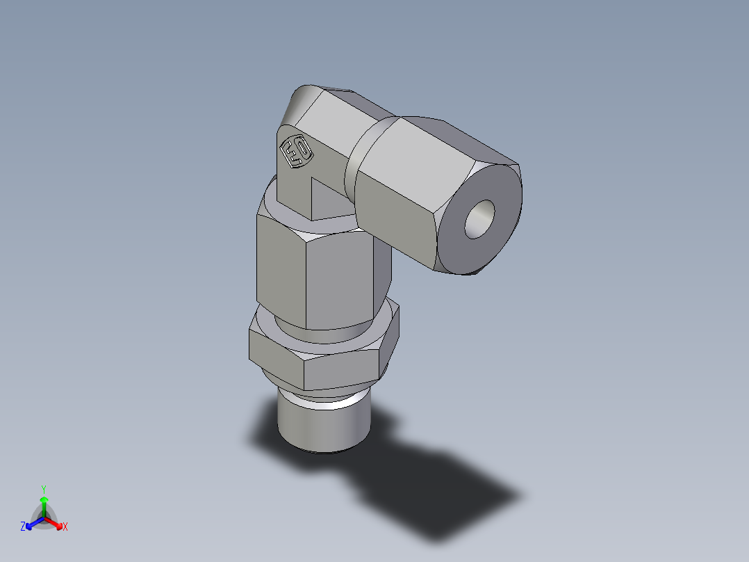 卡套式工业通用硬管接头EO_Assembled_adjustable_standpipe_elbow_EVW06SR71