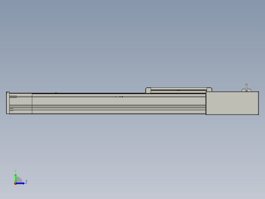欧规系列-LB8-L75-S450-BR-ZP75-C3左视图